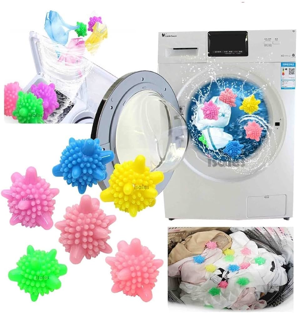 Kuglice protiv gužvanja veša u mašini (12 komada)